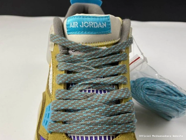 Official Maikesneakers x SP Union DJ5718-300 Air Jordan Moss 4 Desert 0803